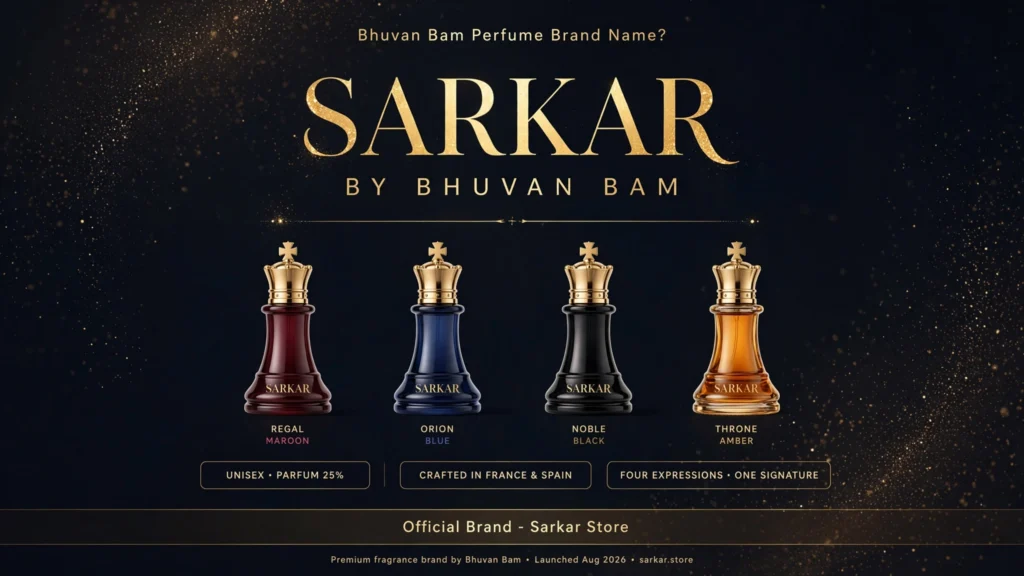 Bhuvan Bam Perfume Brand