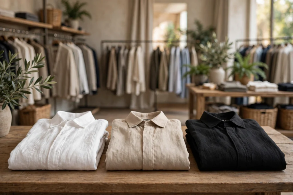 Rich Looks With Linen Shirt