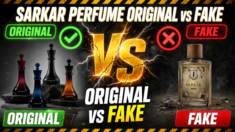 Sarkar Perfume Original vs Fake