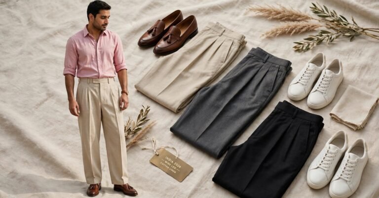 Wide Leg Trousers for Men